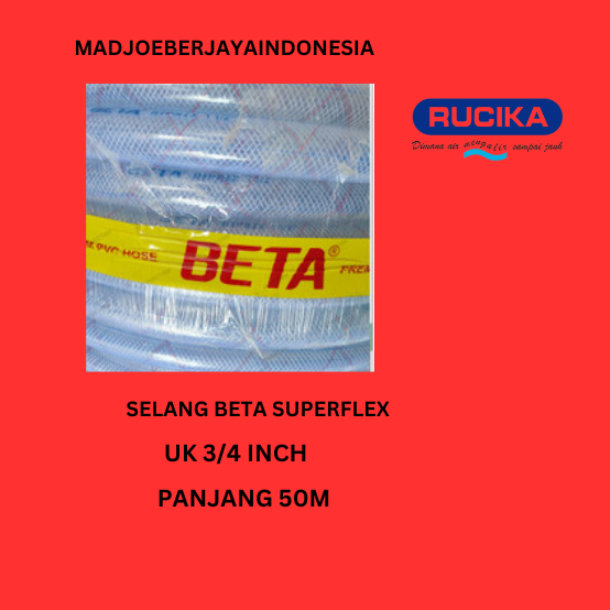 Selang Beta Superflex 3/4 inch 50 meter/selang air