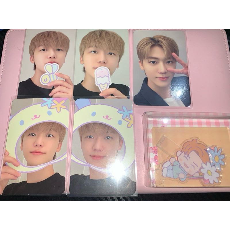 PHOTOCARD JAEMIN OFFICIAL NCT DREAM SANRIO NANA STICKER ICE CREAM TRADING CARD TC A B STANDEE ACRYLI