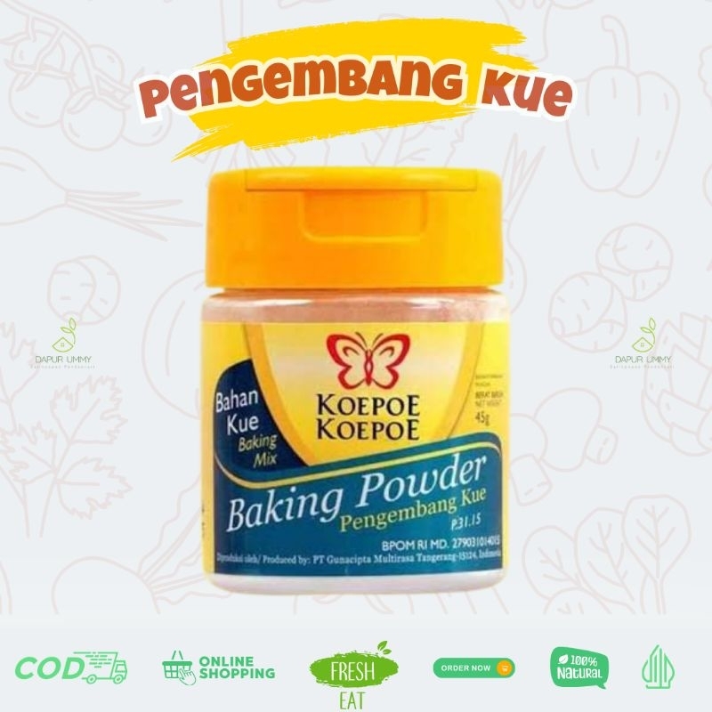 

KOEPOE | Baking Powder Koepoe Koepoe 45g