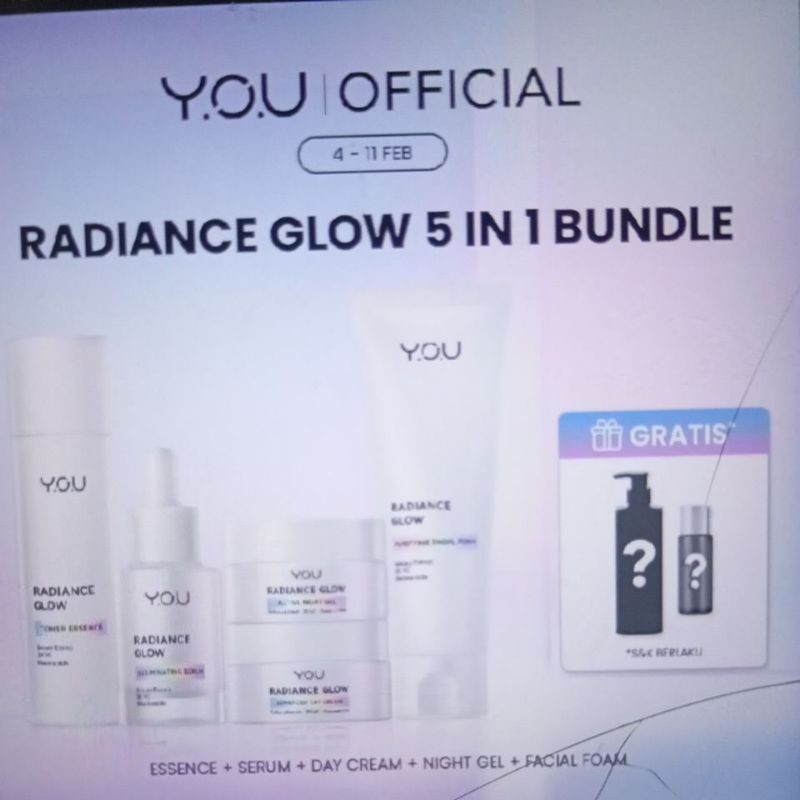 YOU 5IN1 PAKET SKINCARE SET 5 PCS