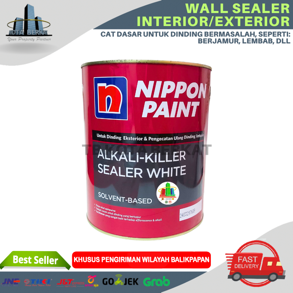 NIPPON ALKALI-KILLER SEALER WHITE / CAT DASAR NIPPON EXTERIOR DAN INTERIOR