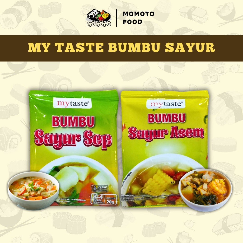 

MY TASTE BUMBU SAYUR ASEM SAYUR SOP PRAKTIS SACHET
