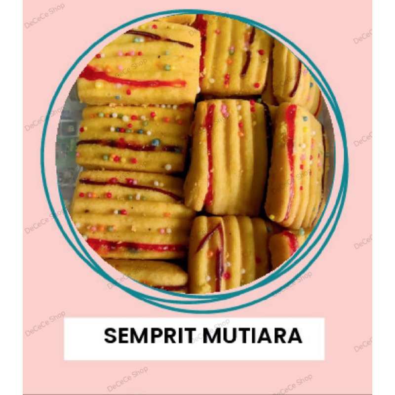 

Cookies Semprit Mutiara Blueberry | Kue Kering Medan | DeCeCe Shop