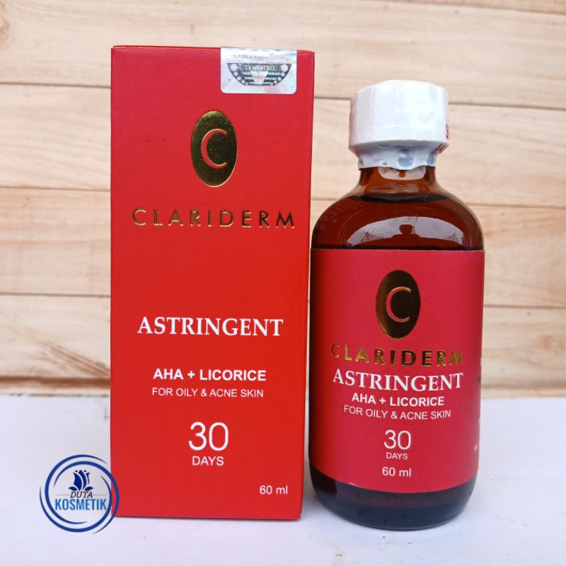 ALKOHOL CLARIDERM BPOM