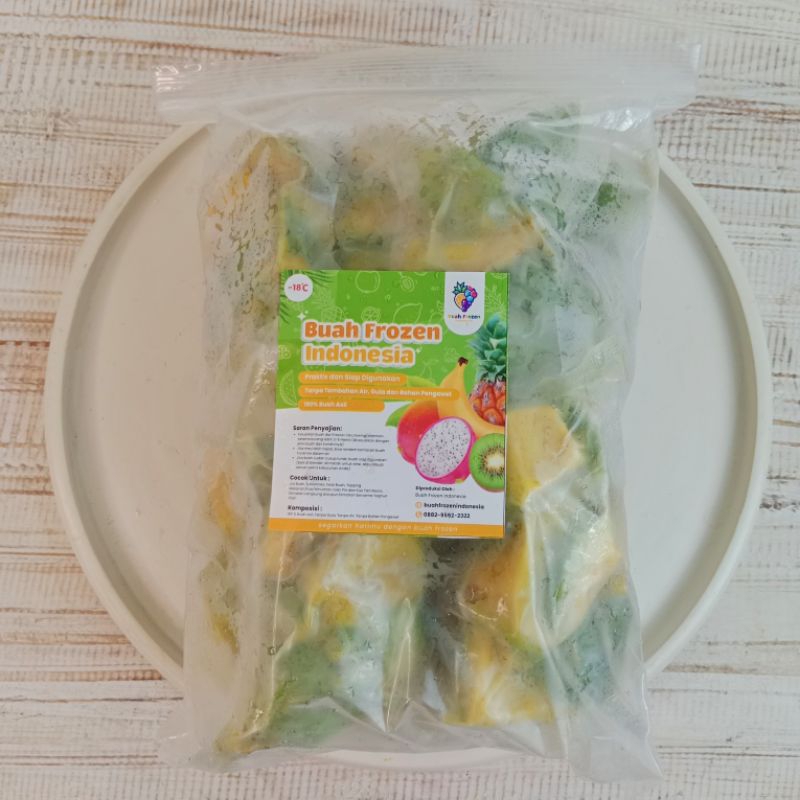 

Amanta Segar Bogor | Alpukat Mentega Frozen 1kg Isi 10pcs x 100gr | Buah Alpukat Frozen Kemasan 100gr x 10pcs Bogor