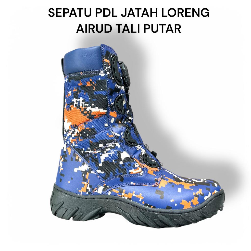 SEPATU PDL LORENG POLAIRUD MODEL TALI PUTAR RESLETING 2024 AIRUD