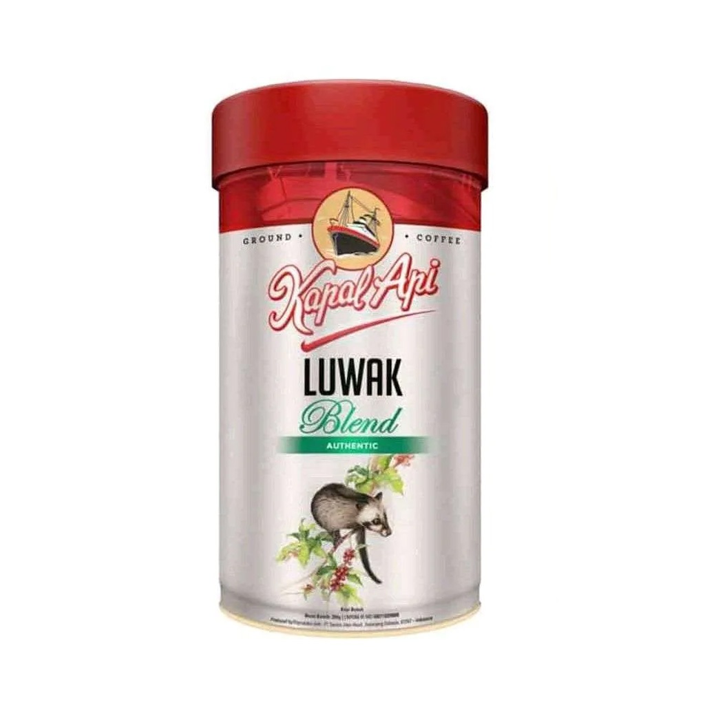 

Kapal Api Luwak Blend / Kopi Bubuk 200 Gr