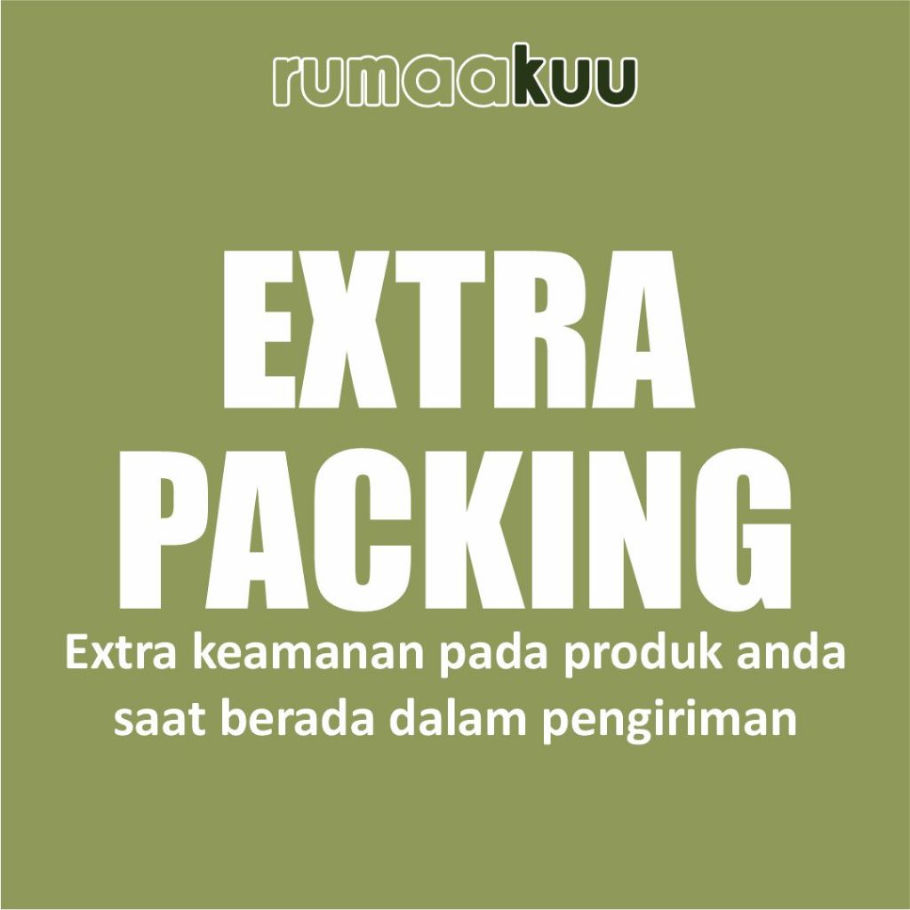

Extra Packing Kardus Plywood Bubble Wrap Packing