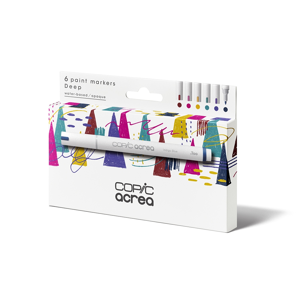 

Copic Acrea 6 Colors Set Deep