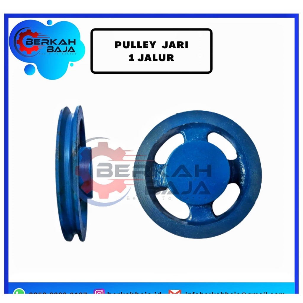 Pulley A1  x 7 inch jari pully poli