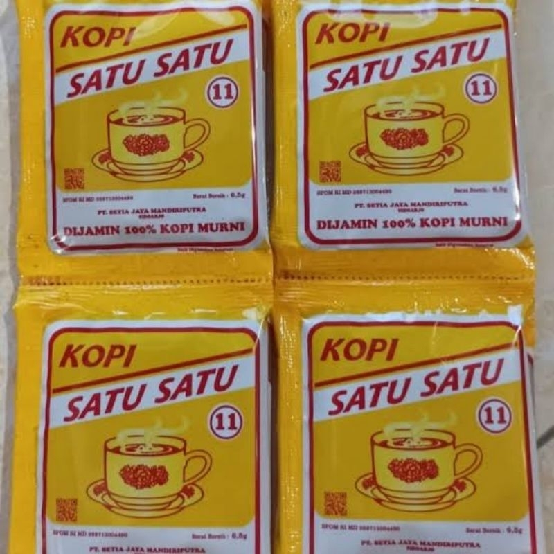 

KOPI SATU SATU KEMASAN 6,5 GR @10 SACHET