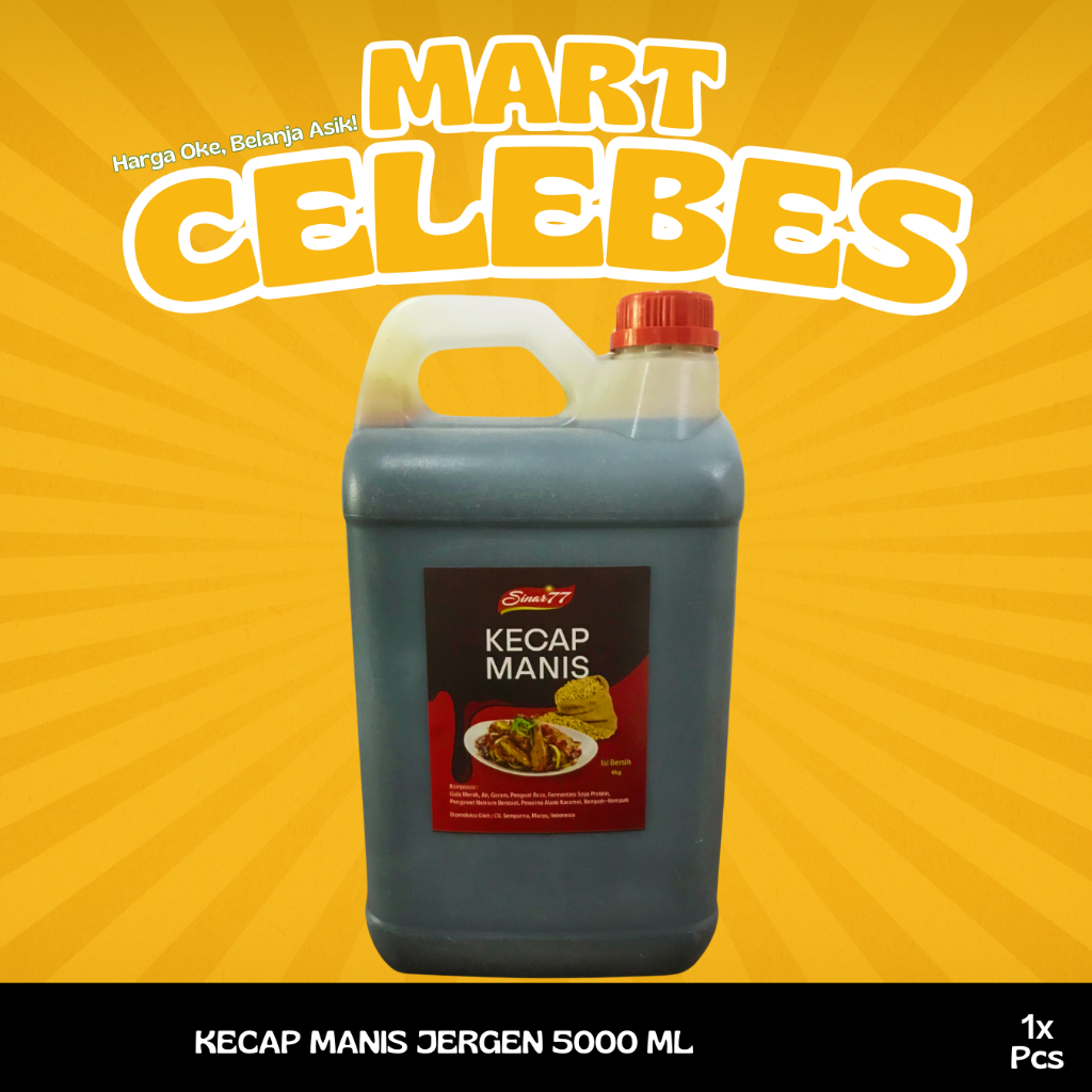 

Kecap Manis Jergen 5000 Ml
