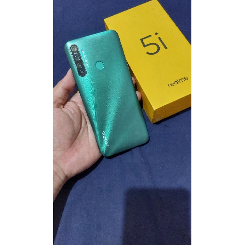 realme 5i ram 4gb 64gb fulset lengkap garansi resmi hp bekas murah bagus