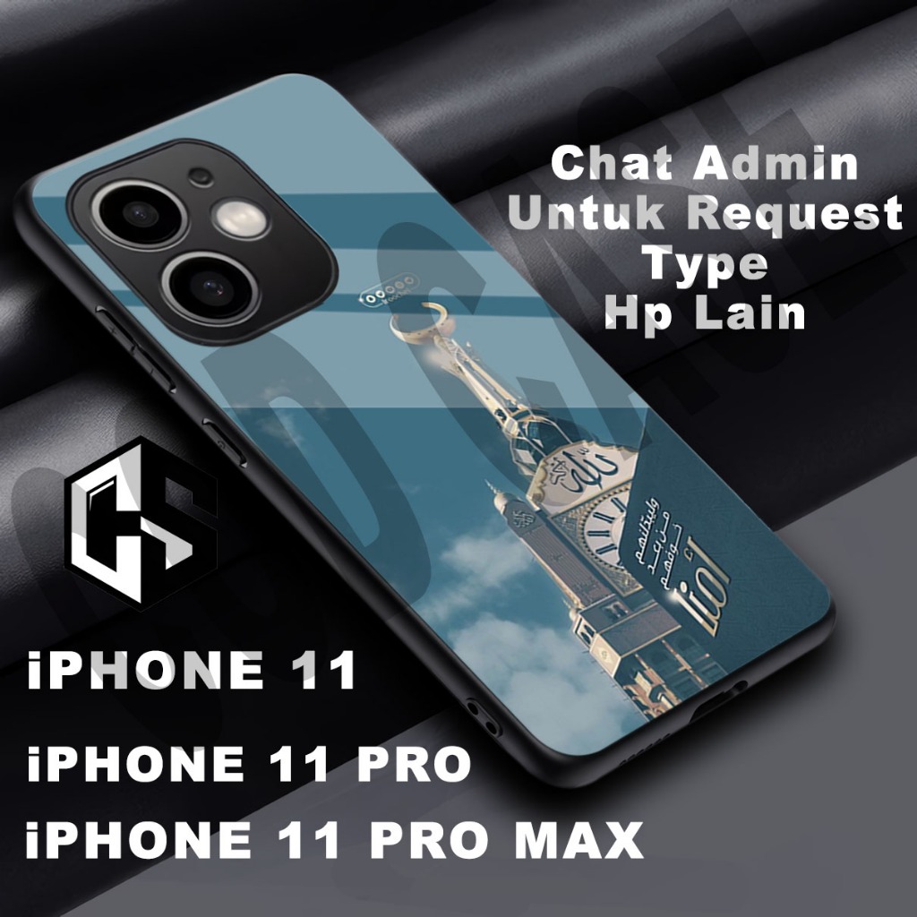 (COD 115) Softcase glossy kilau untuk type Hp IPHONE 11 / Motif Quotes/case iphone 11 pro/casing iph