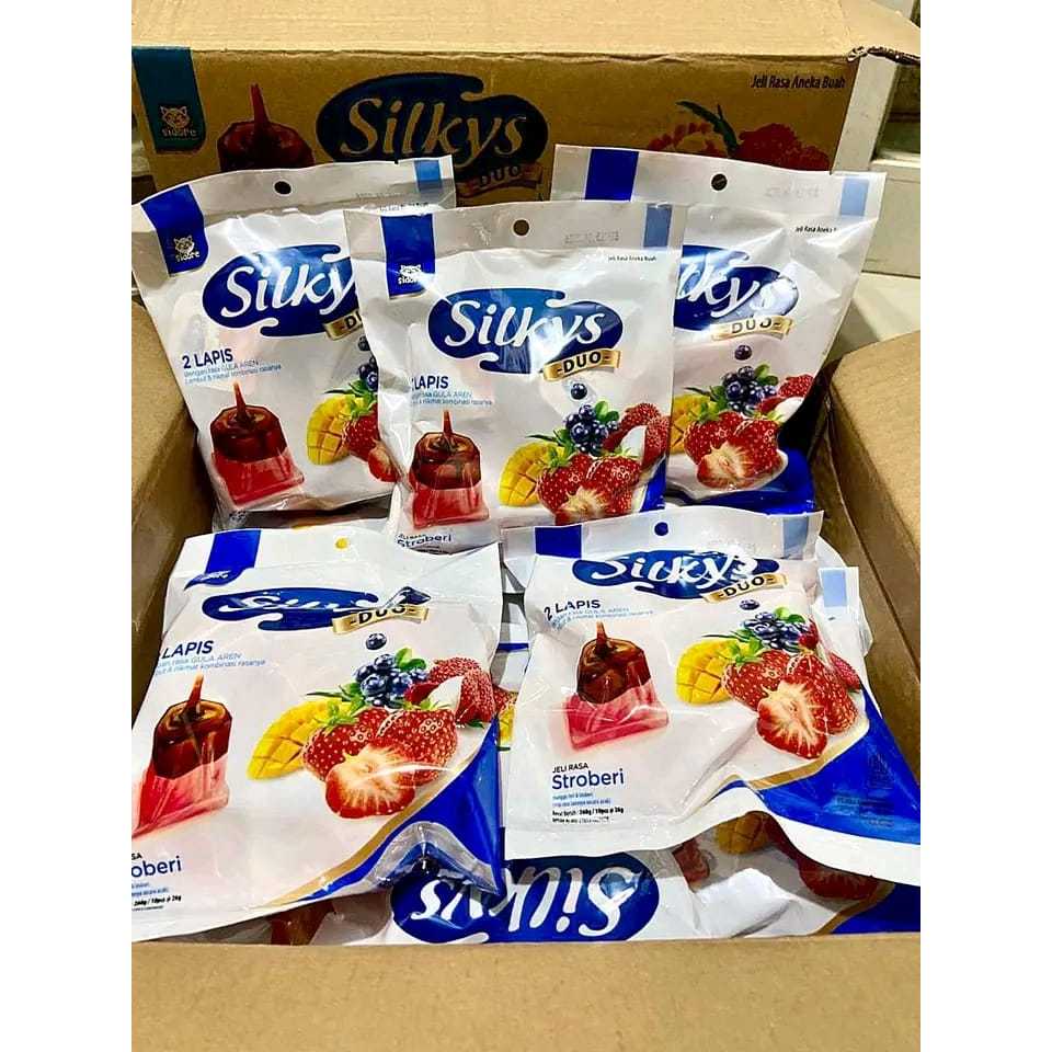

40PCS + 10PCS (FREE) TOTAL 50PCS PUDING SILKYS VIRAL 2 LAPIS