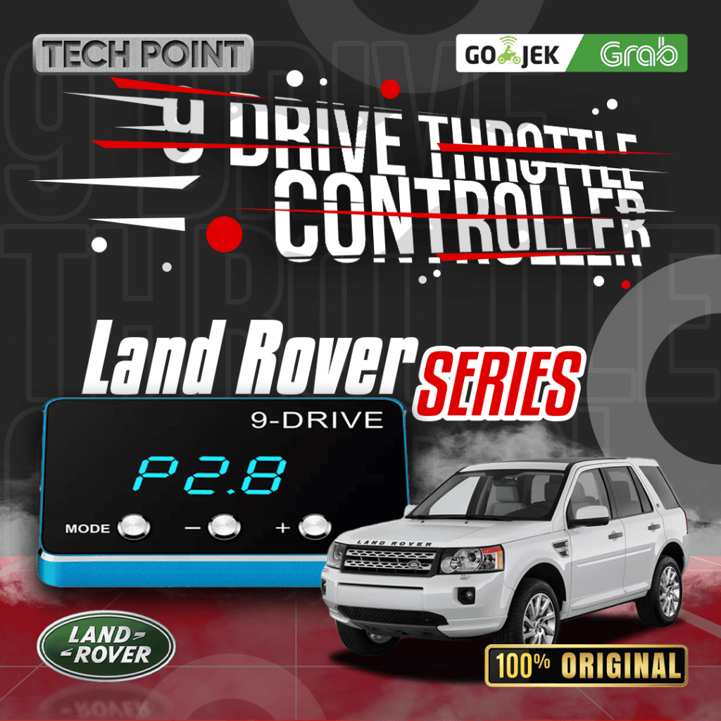 9 Drive Land Rover Freelander Piggyback Throttle Controller Remap