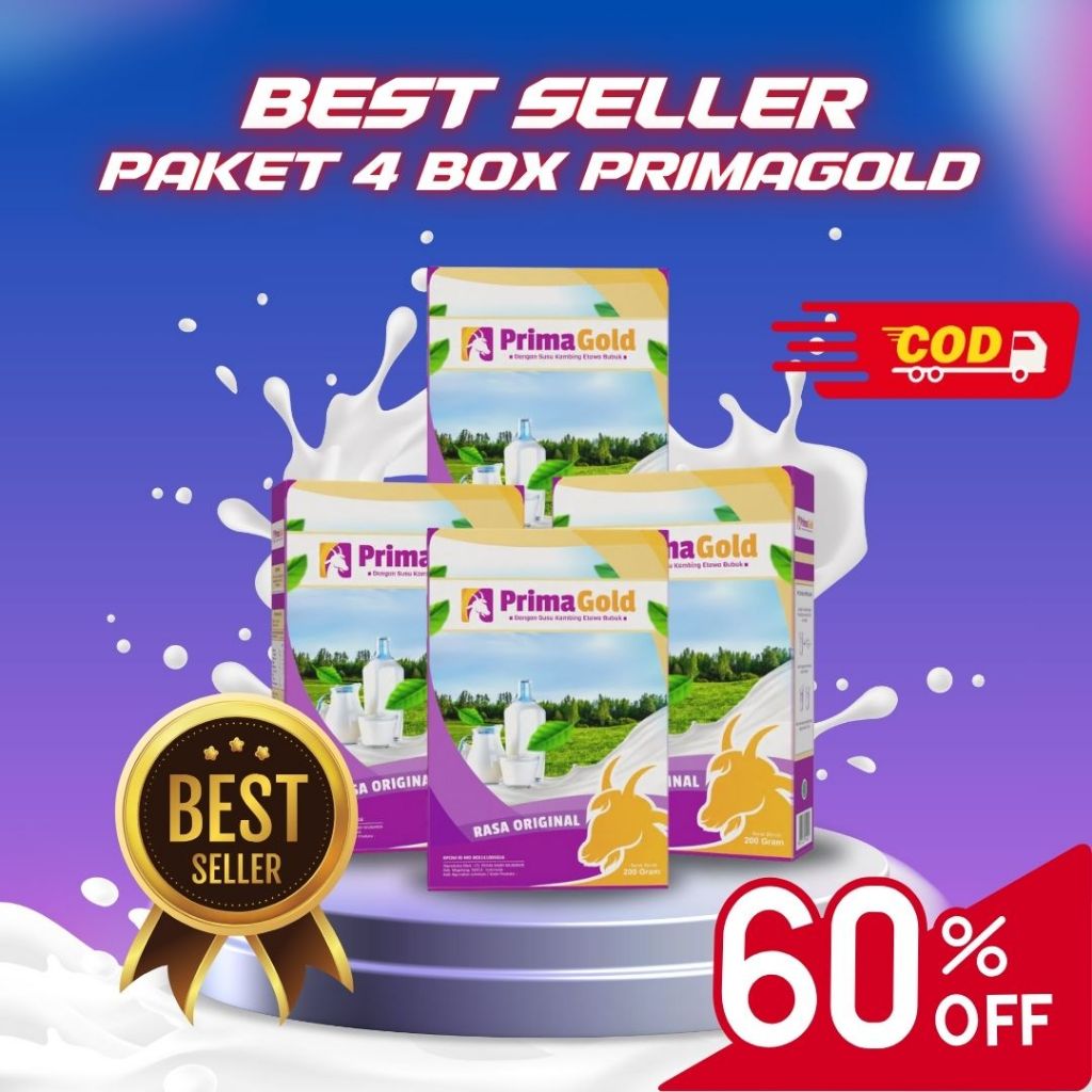 

SUSU ETAWA PRIMAGOLD, PRIMA GOLD ORIGINAL PAKET 4 BOX