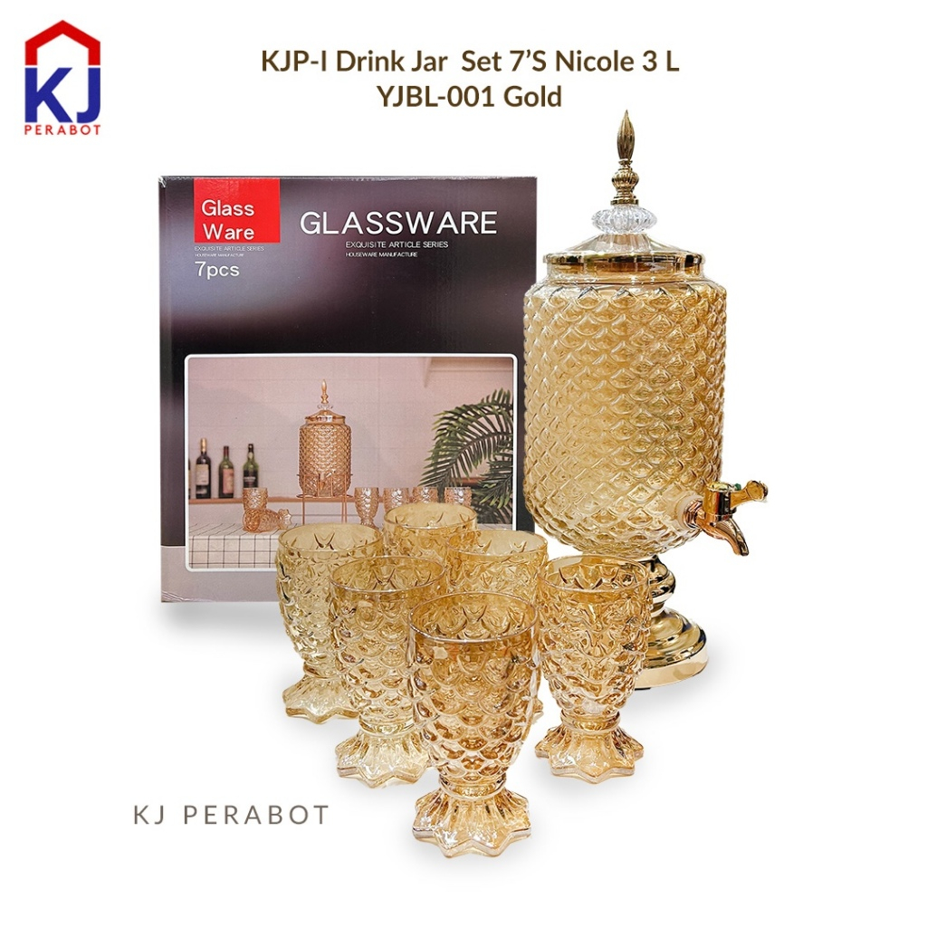 KJ Perabot - KJP-I Drink Jar Set 7`s