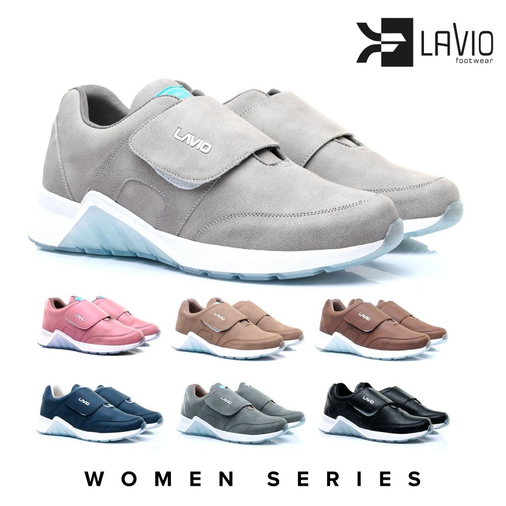 Lavio Sepatu Sneakers Wanita Sneakers Kets Sport Wanita Fashion Praktis Tanpa Tali Lavio Danisa