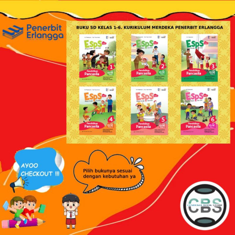 BUKU ESPS PANCASILA SD KELAS 1-6