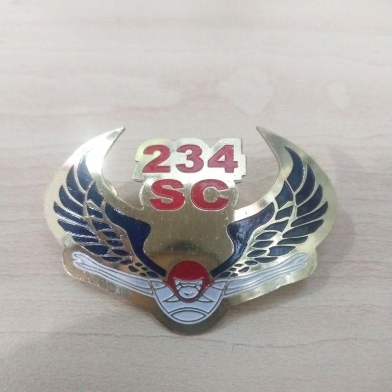 pin 234 sc exclusive / brevet 234 sc bahan kuningan croom