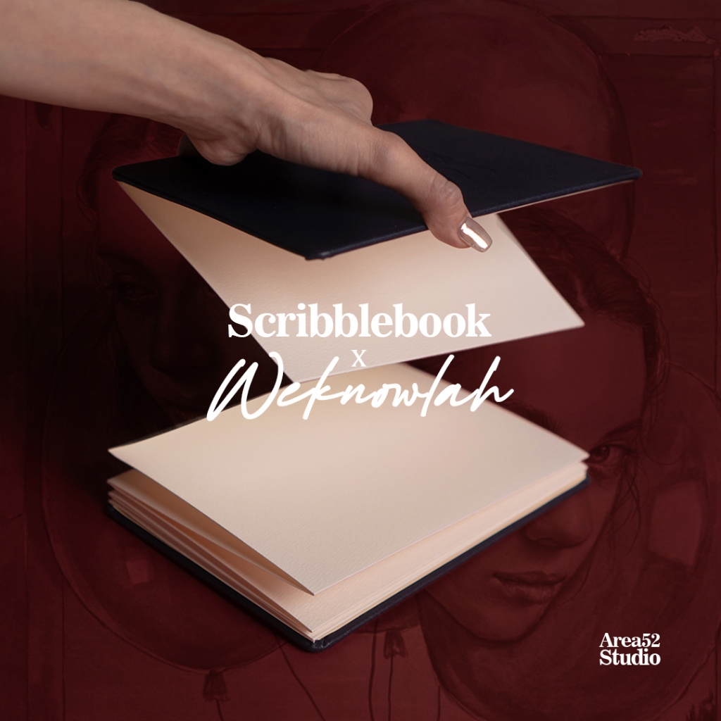 

Scribblebook LIMITED EDITION Artist Release WEKNOWLAH - WATERCOLOR