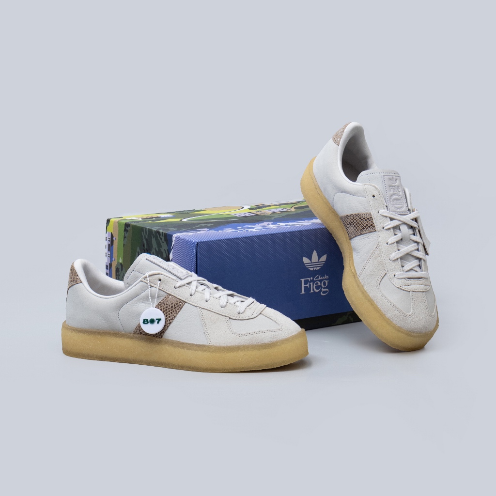 Adidas BW Army Kith Clarks White Cream