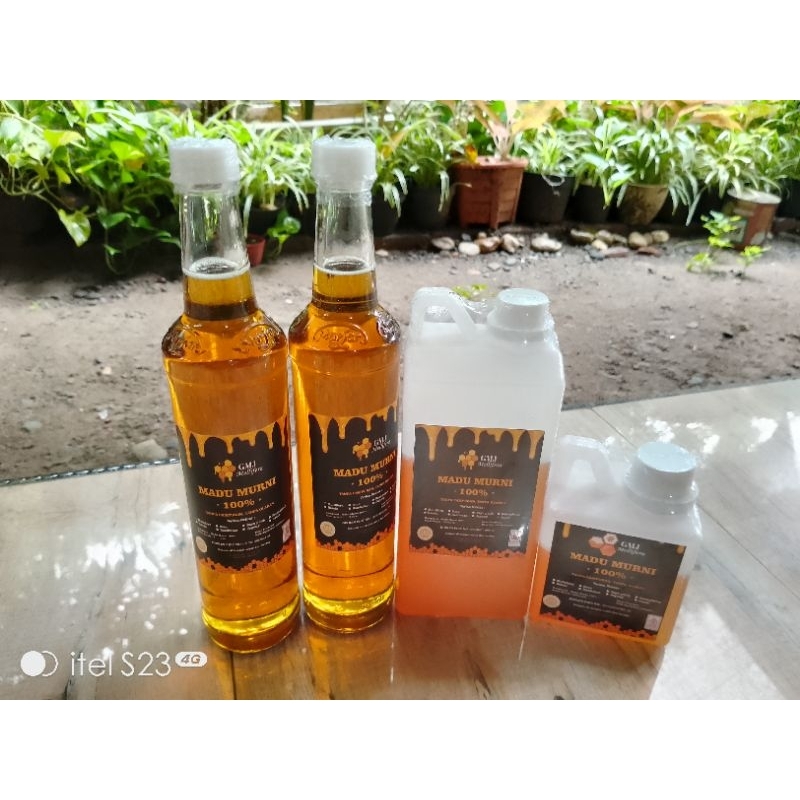 

madu murni 100% nektar multiflora