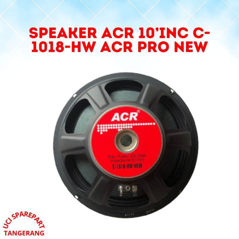 SPEAKER ACR 10'INC C-1018-HW ACR PRO NEW