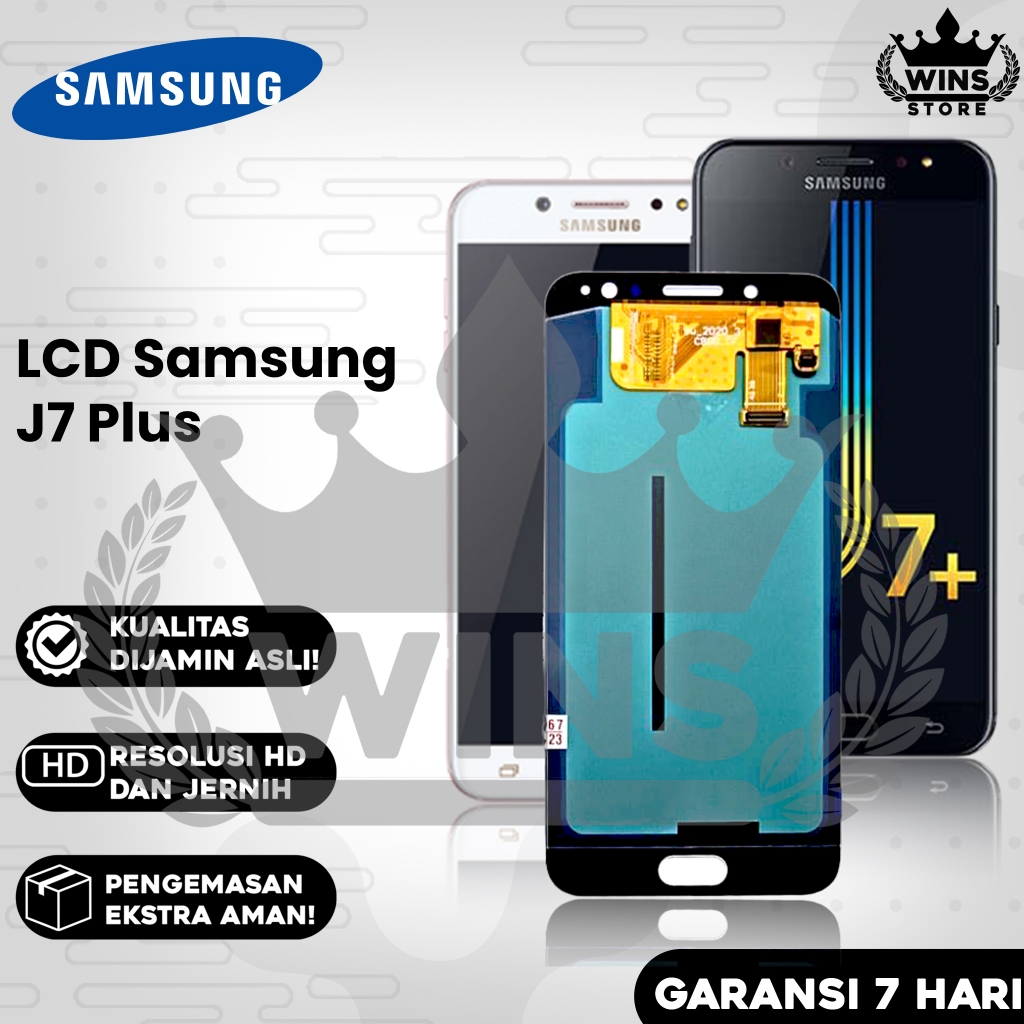 LCD TOUCHSCREEN SAMSUNG GALAXY J7 PLUS C7 2018 C710 C7100 OLED ORIGINAL