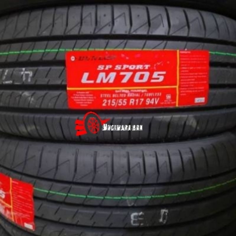 BAN MOBIL DUNLOP 215 55 R17 LM705 TUBELESS