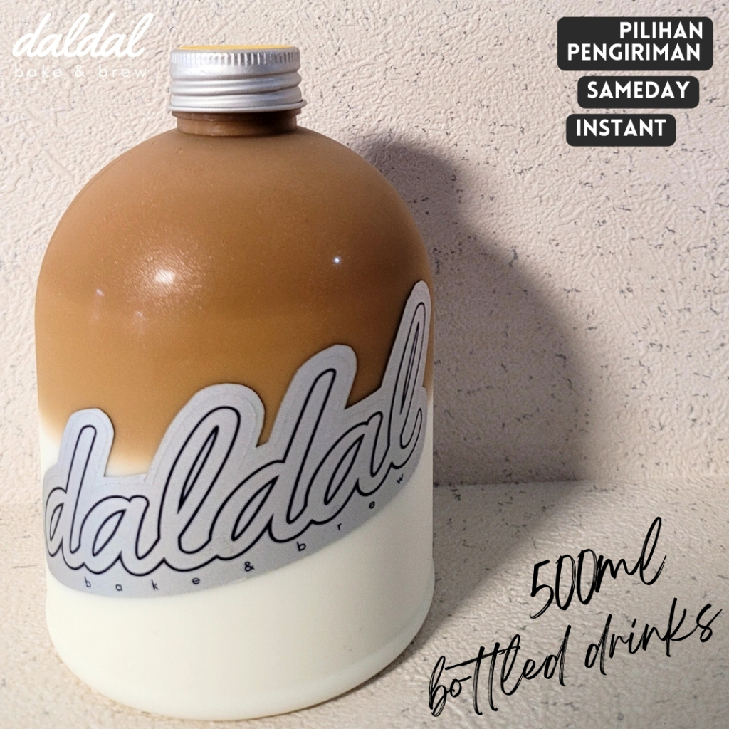 

500ml botol endut daldal medan coffee chocolate matcha strawberry