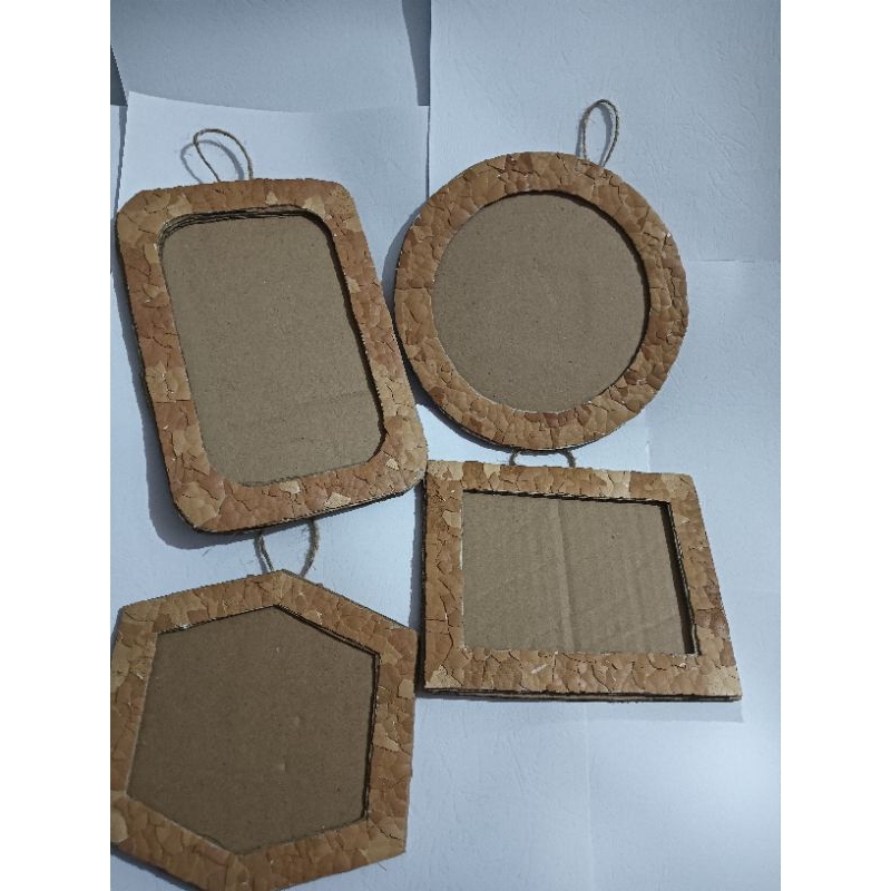 

prakarya anak sekolah pigura dari kardus dan kulit telur/DIY/kerajinan