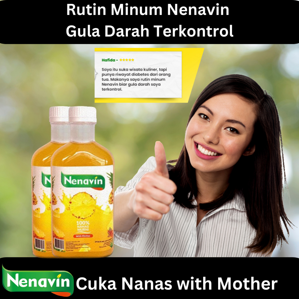 

Paket 2 Botol Nenavin Cuka Nanas Asli tanpa Bahan Kimia dan Pemanis Buatan