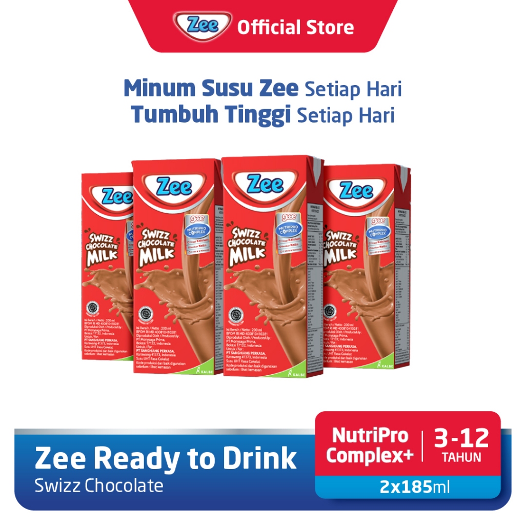 

Zee UHT Swizz Chocolate Milk 185ml (4pcs)