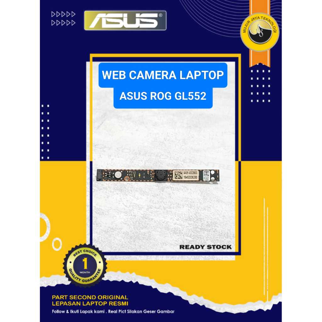 Camera Kamera Webcam Module Internal Laptop Asus ROG GL552 Original Second Normal