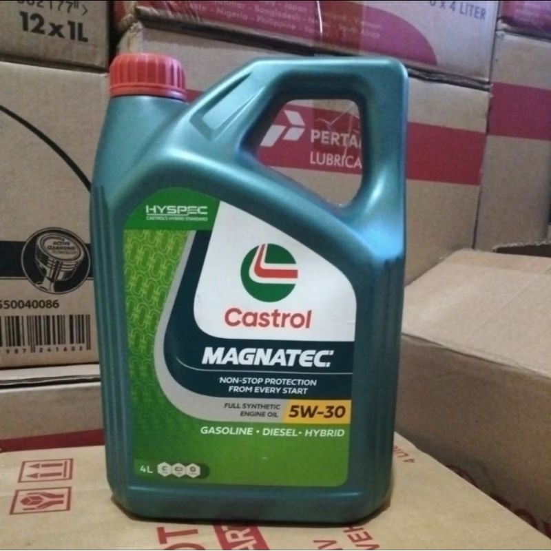 Oli Mobil Castrol Magnateck 5w-30 oli mobil 4 Liter