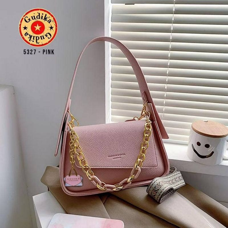 Tas Gudika pink 3 tali preloved