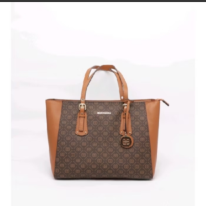 Buccheri tas kulit wanita brown