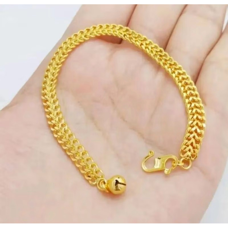 GELANG EMAS DEWASA TIKAT KAIT XUPING AWET