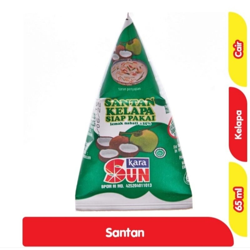 

SUN KARA SANTAN Kelapa Siap Pakai 65ml