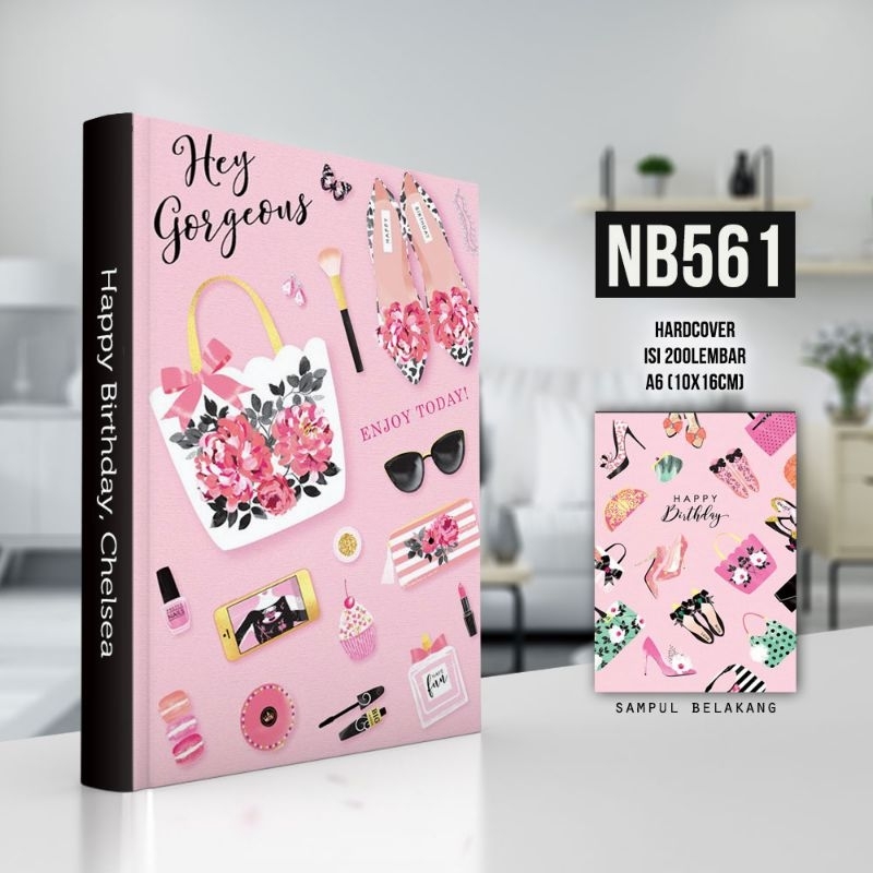 

Notebook Custom Aesthetic Happy Birthday Personalized Gift Hadiah Ulang Tahun
