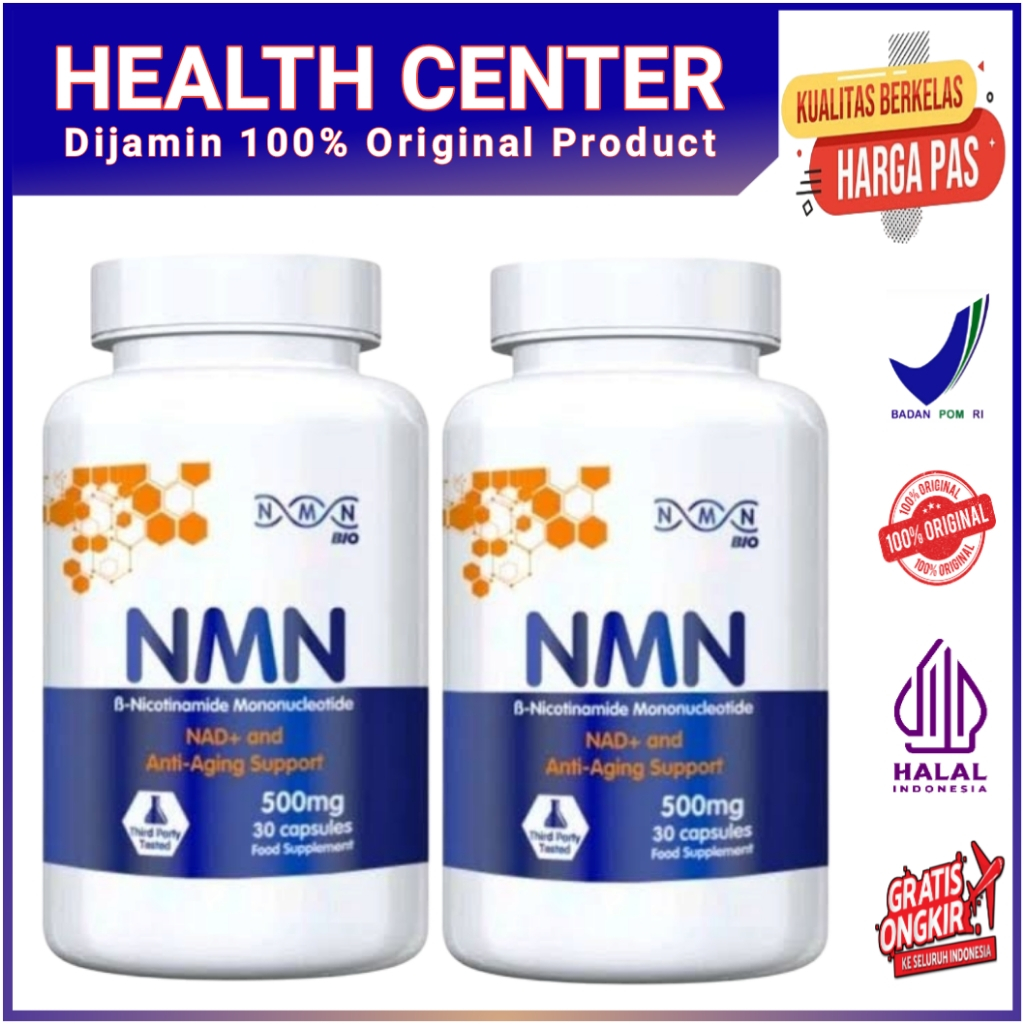 NMN Bio - Nicotinamide Mononucleotide - 500mg Supplements Anti - Aging 1