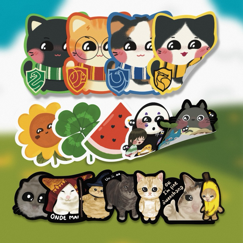 

Sticker die cut satuan