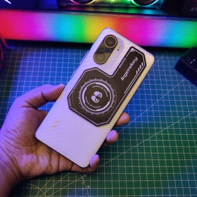 Ex Review HP 2nd Poco F3 6/128 White Super Mulus Free Heatsink + Cooler Magnetic