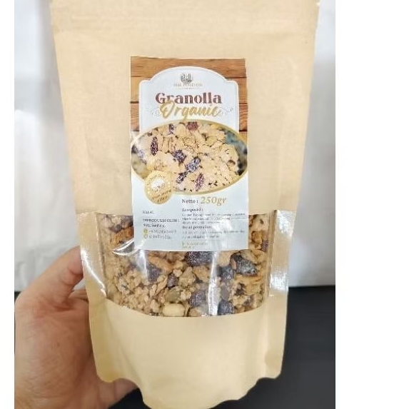 

Granolla Organic 250gr Sereal Sarapan Sehat