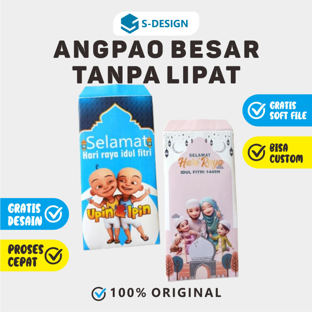 

( HARGA SATUAN ) / ANGPAO / ANGPAO CUSTOM / ANGPAO BESAR / ANGPAO IDUL FITRI / ANGPAO IMLEK