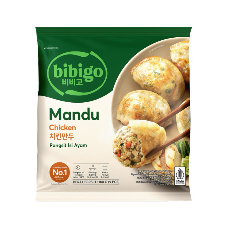 

RB Bibigo Mandu CHICKEN 180gr HALAL