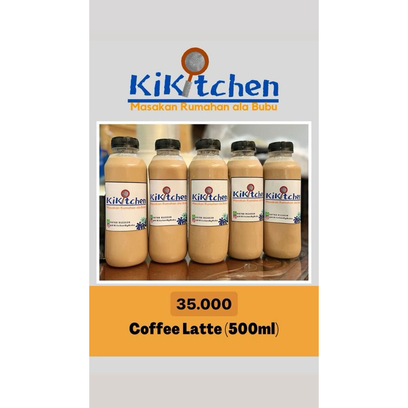 

COFFEE LATTE KIKITCHEN BY BUBU (500ML)