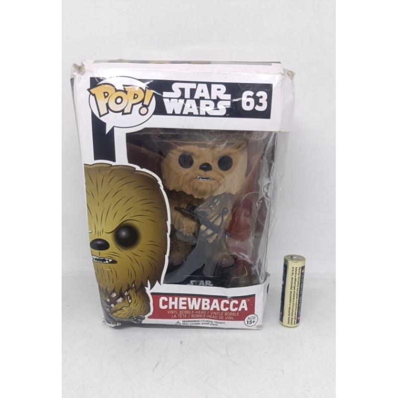 FIGURE FUNKO POP CHEWBACCA STARWARS 63